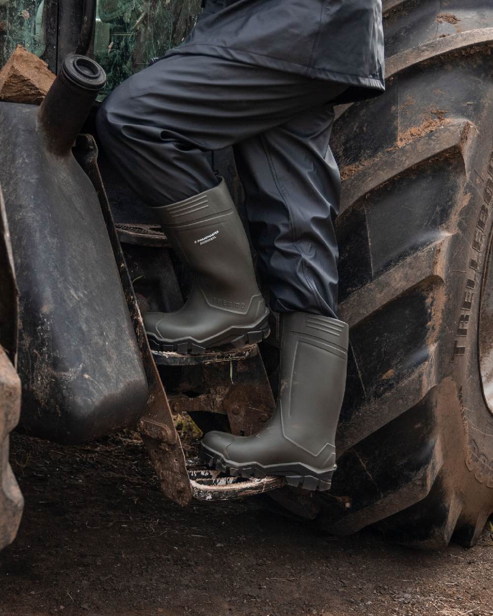 Xpert Mens Swampmaster Pro Thermo Safety Wellingtons - Image 2