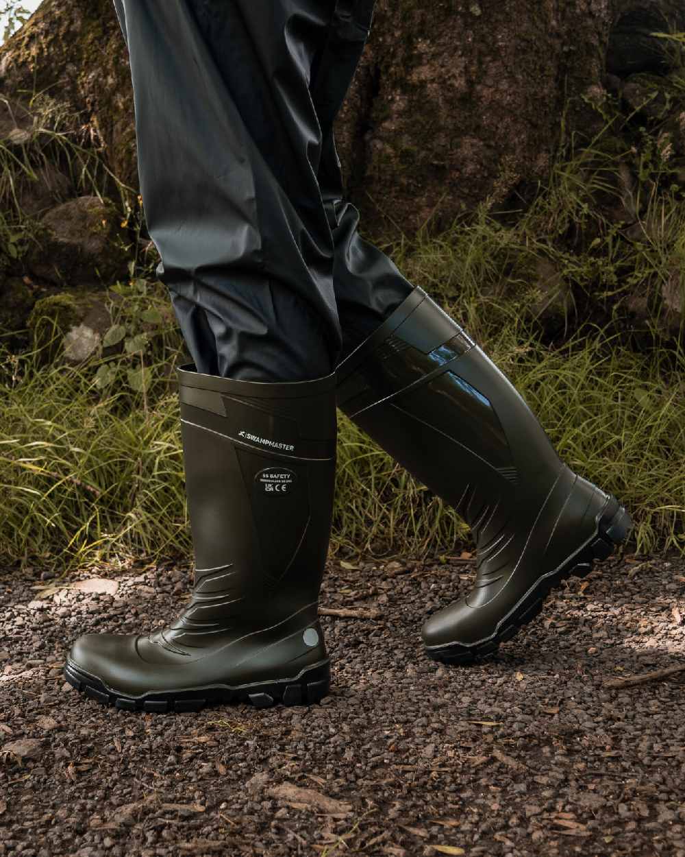 Xpert Mens Swampmaster Titan Safety Wellingtons - Image 7