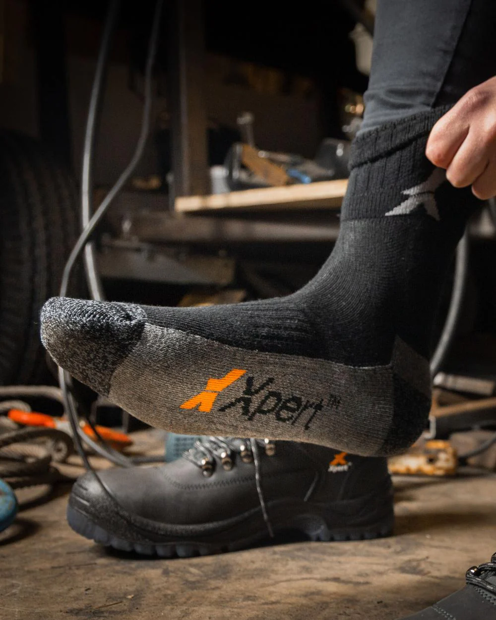 Xpert Pro Active Work Socks Triple Pack - Image 3