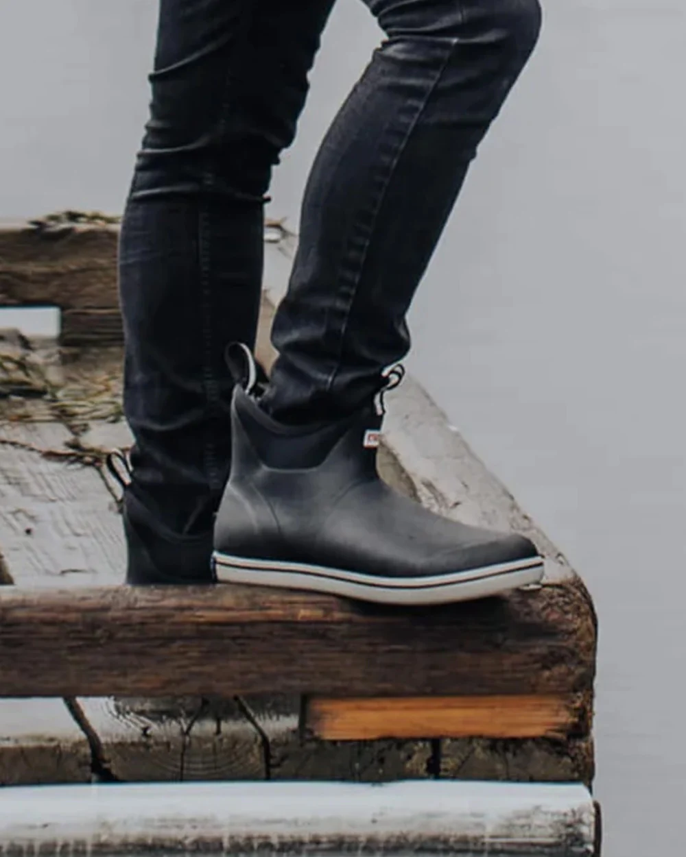 Xtratuf Mens Trolling Pack Fleece Lined Ankle Deck Boots - Image 2