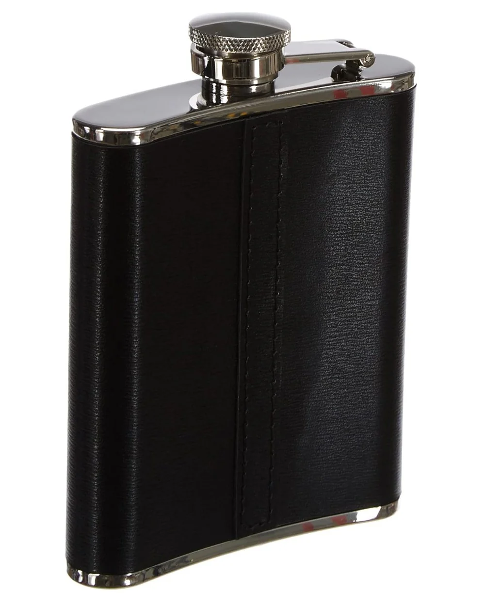 Zippo Leather Wrapped Hip Flask - Image 2