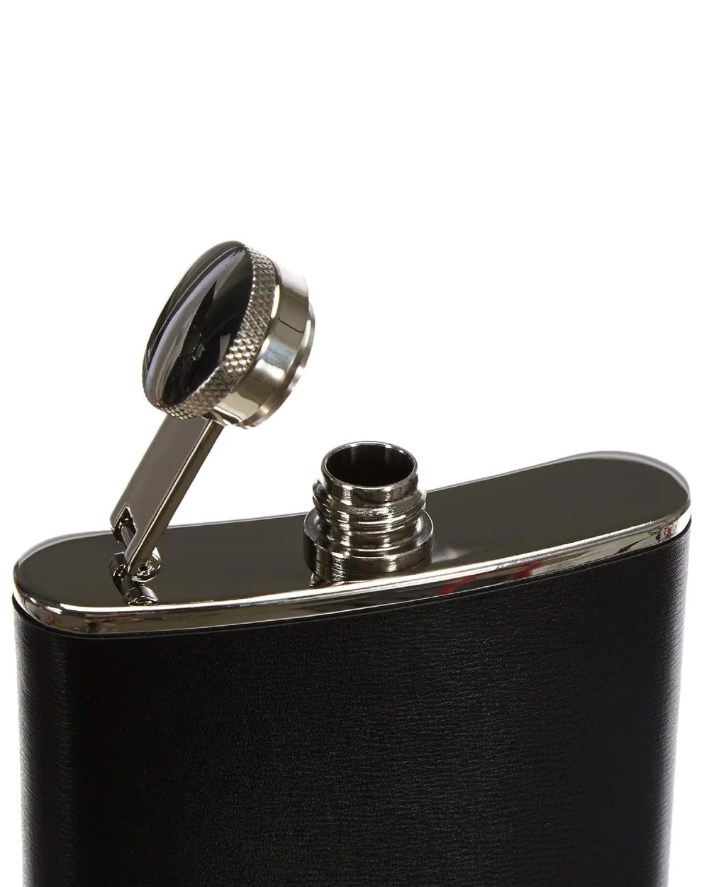 Zippo Leather Wrapped Hip Flask - Image 3